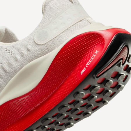 Кроссовки REACTX INFINITY RUN 4 M (RU 43.5 EU 44.5 USm 10.5 СМ 27.5; light orewood brown/light bone/black/university red)